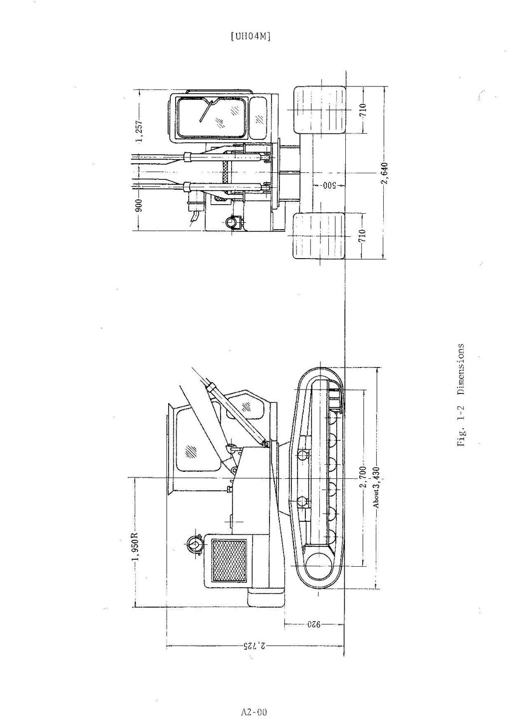 HITACHI UH04M Excavator Service Manual