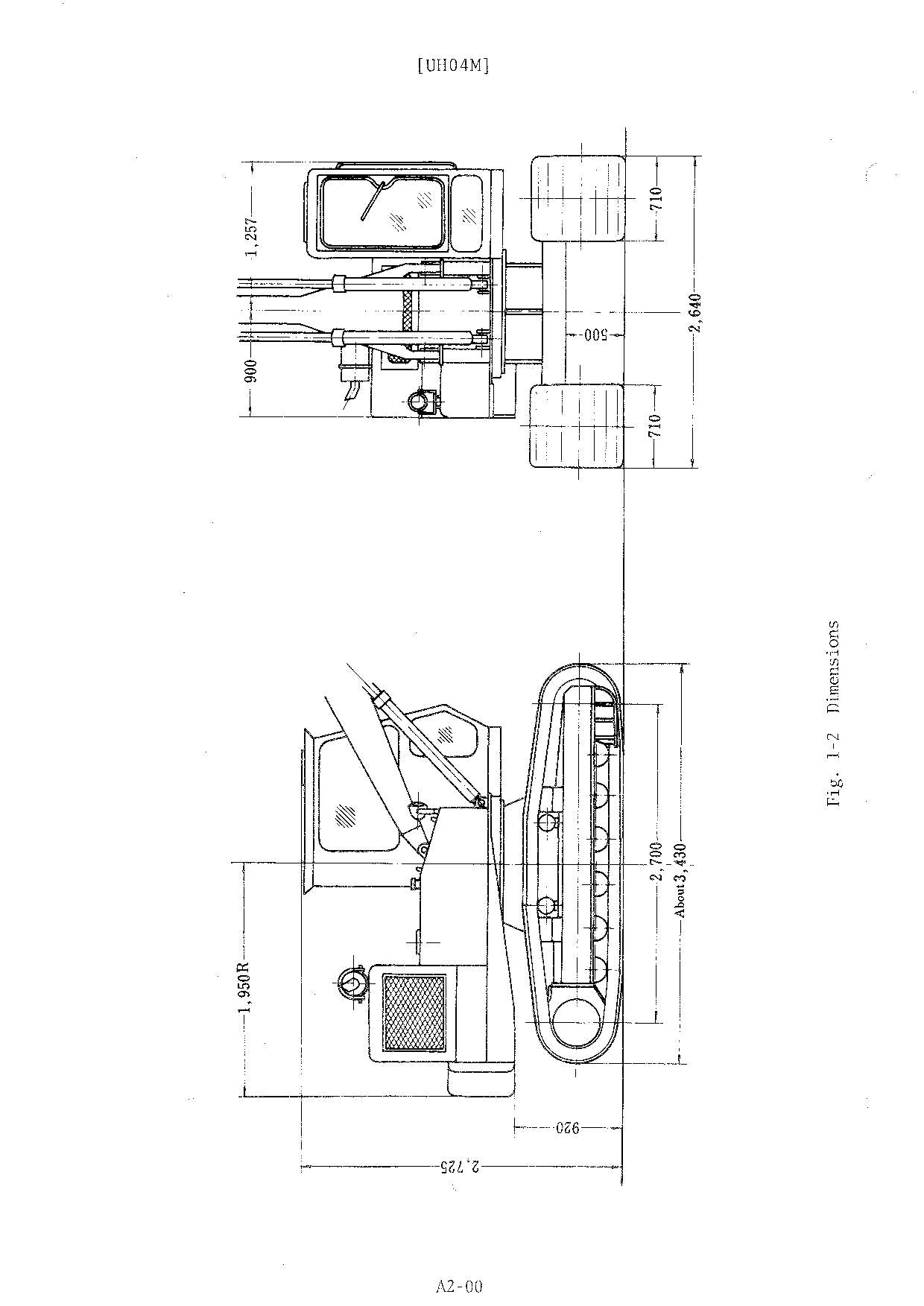 HITACHI UH04M Excavator Service Manual