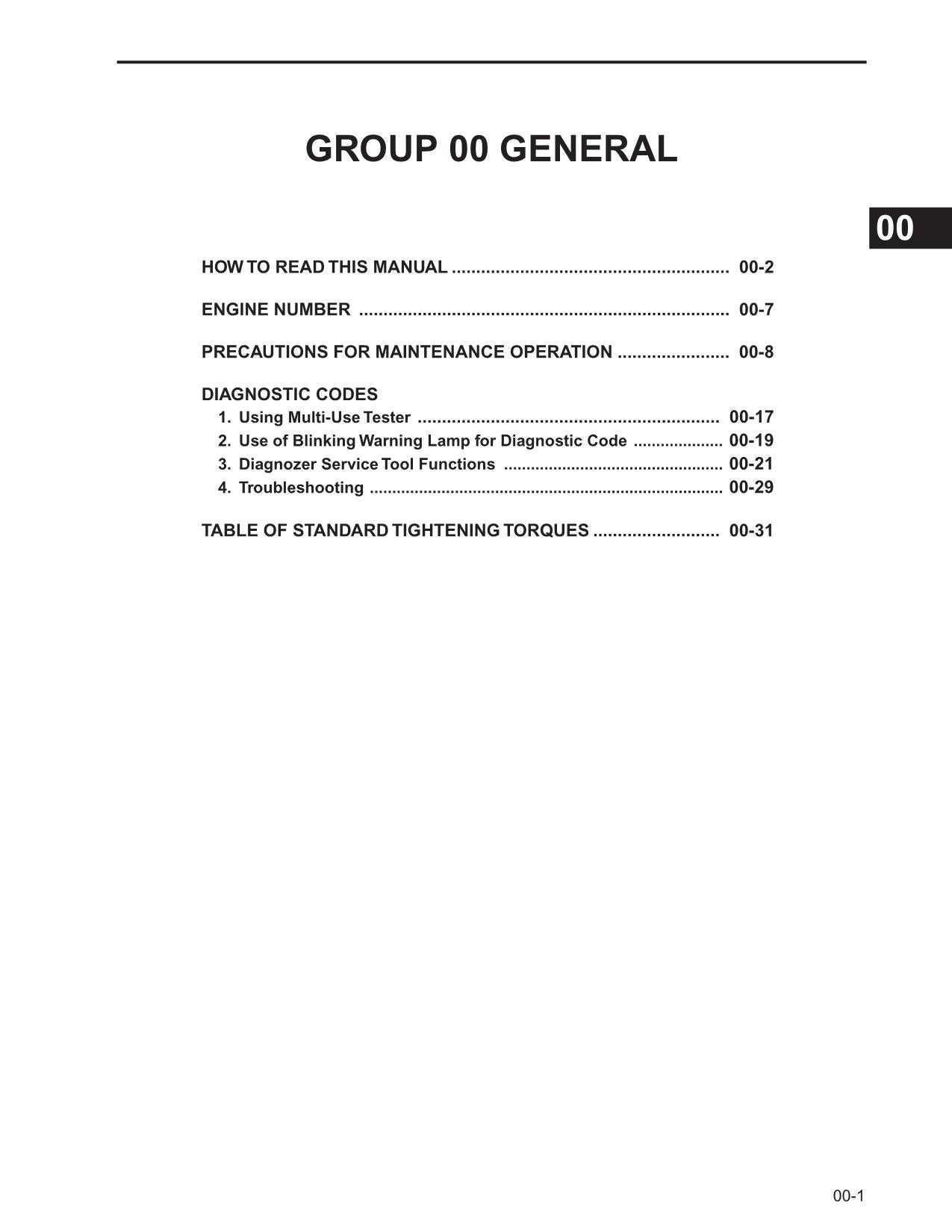 Manual de servicio del motor diésel Caterpillar Lift Truck 6M60-TL