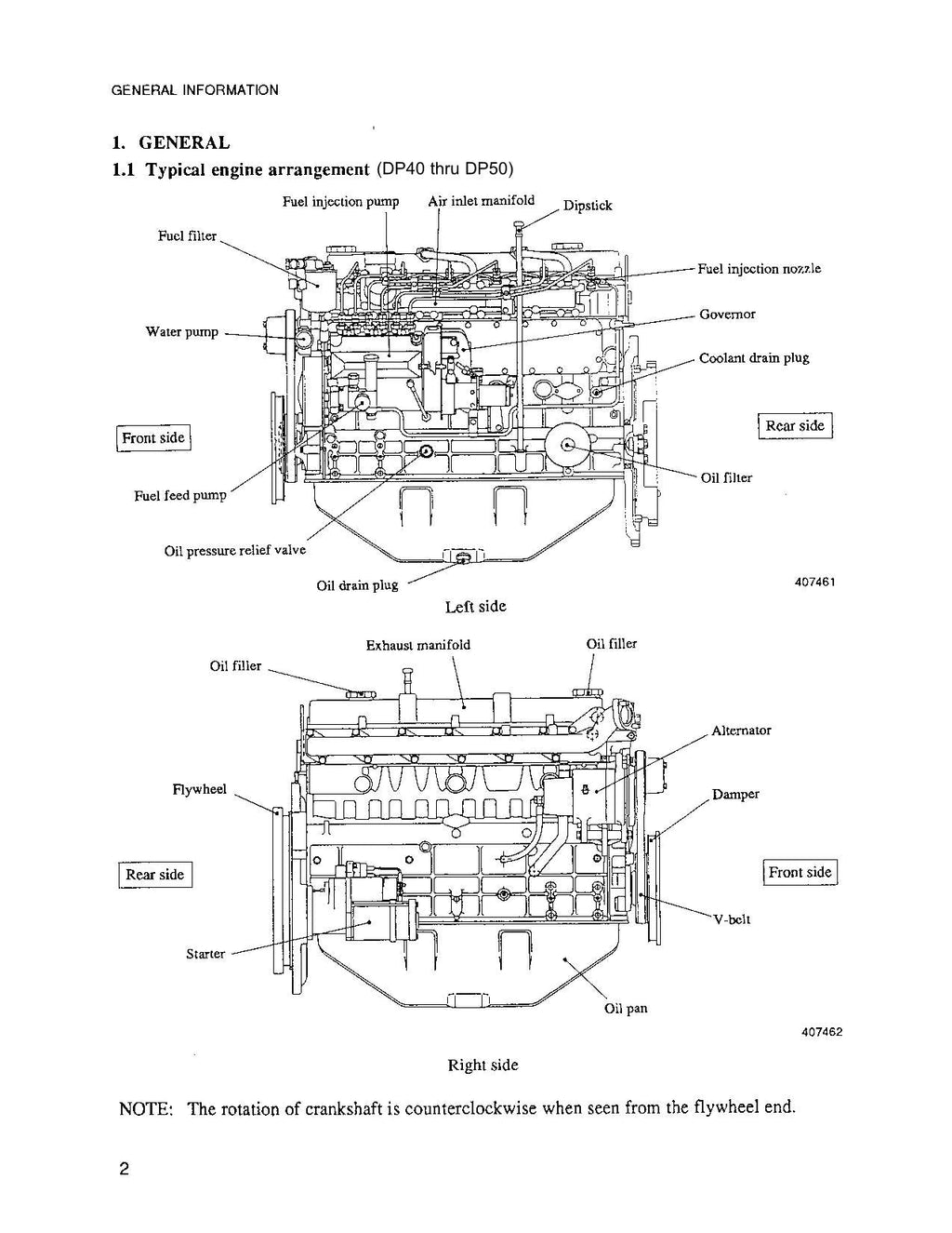 Manual de servicio del motor diésel Caterpillar Lift Truck S6S