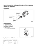Manual de servicio del accesorio de la carretilla elevadora Caterpillar DP60 DP70