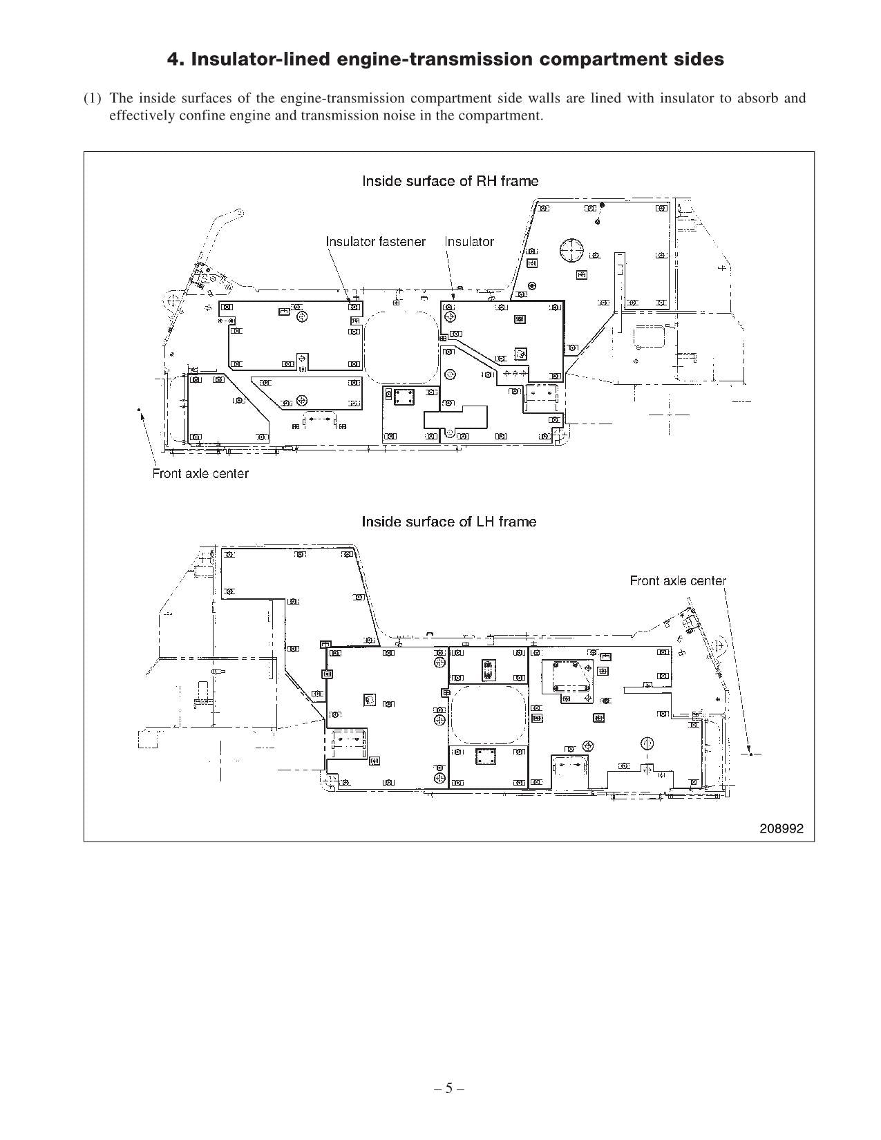 Manual de servicio del mástil del chasis del suplemento de opciones de bajo ruido Caterpillar DP80 DP90