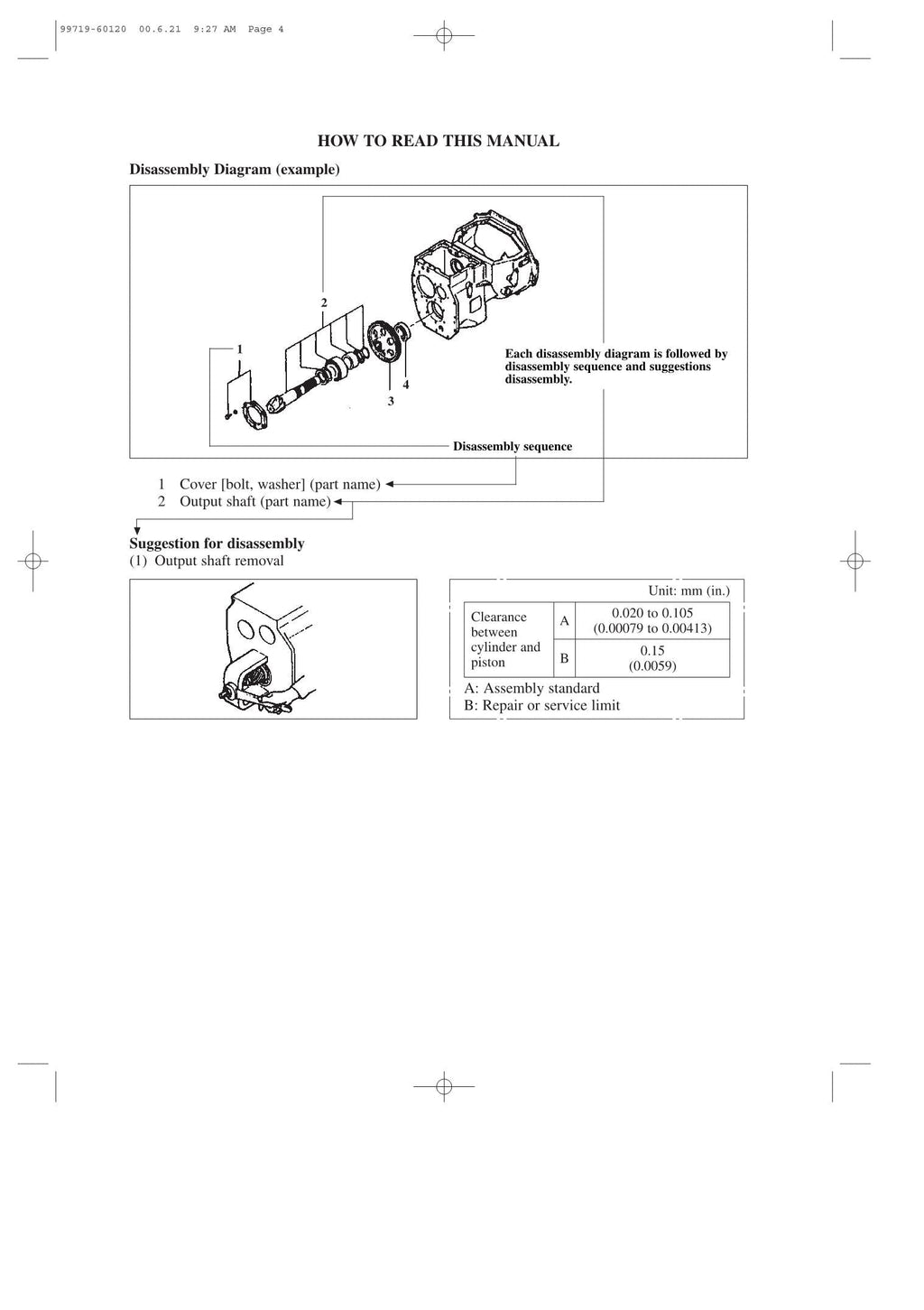 Manual de servicio de montacargas Caterpillar GP15K, GP18K, GP20K, GP25K, GP30K, GP35K y DP15K