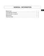 Manual de servicio del mástil del chasis de la carretilla elevadora Caterpillar GC30N y GC33N