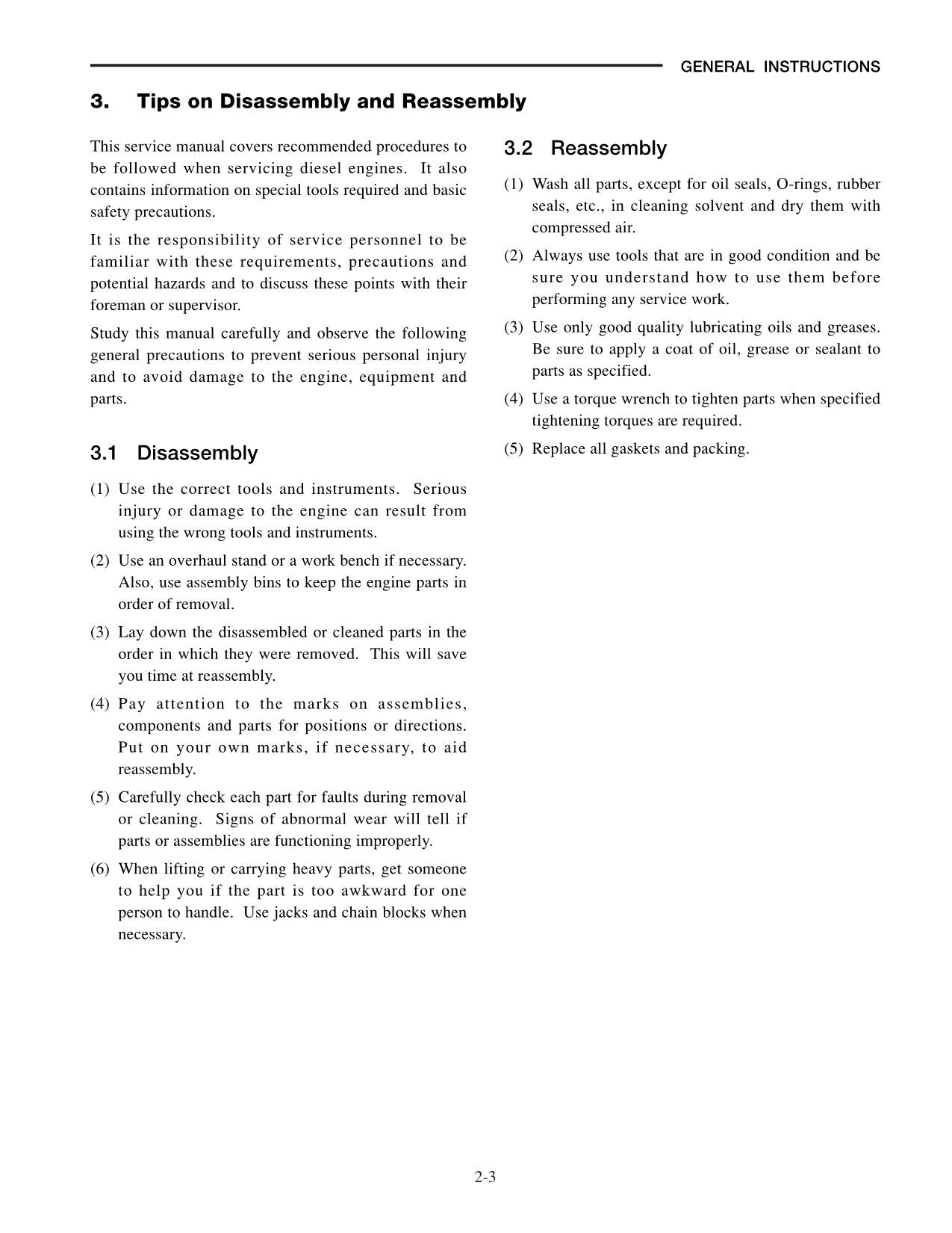 Manual de servicio del motor diésel Caterpillar Lift Trucks DP15N, DP18N y DP20CN S4Q2