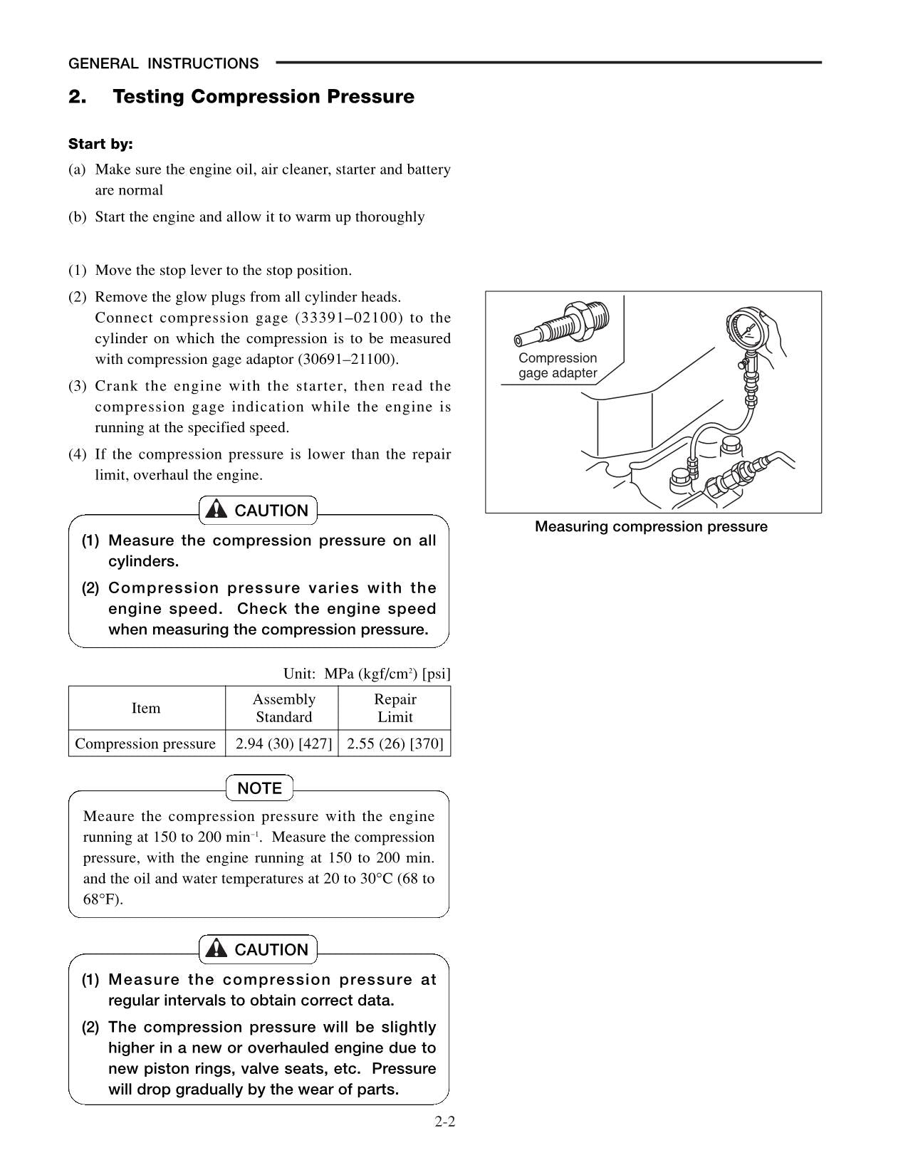 Manual de servicio del motor diésel Caterpillar Lift Trucks DP15N, DP18N y DP20CN S4Q2