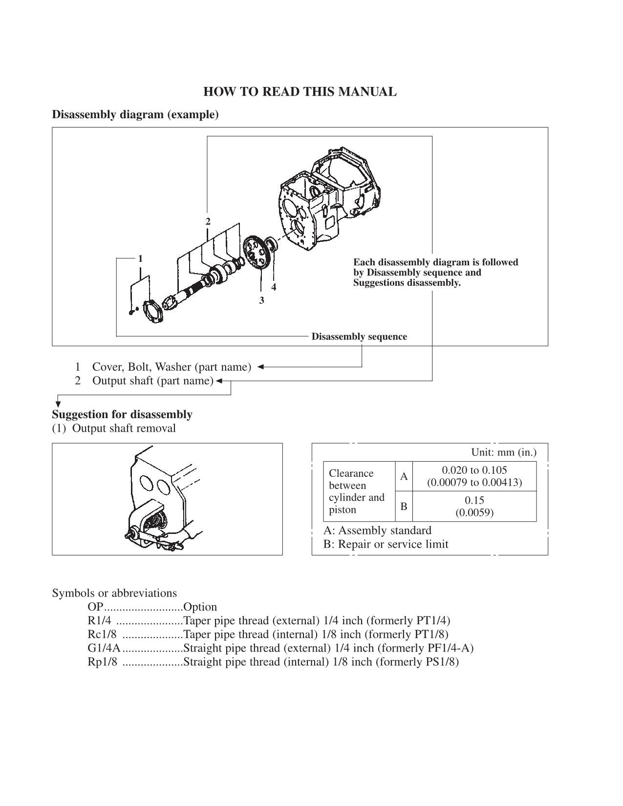 Manual de servicio del mástil del chasis de la carretilla elevadora Caterpillar GC45K, GC55K y GC55K STR
