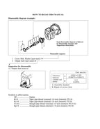 Manual de servicio del mástil del chasis de la carretilla elevadora Caterpillar GC35K, GC40K, GC40K STR y GC45K SWB