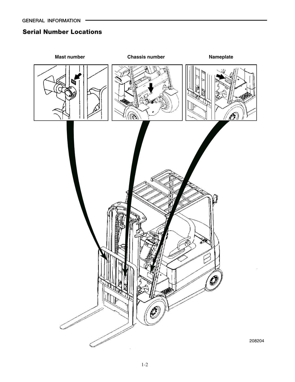 Manual de servicio del mástil del chasis de la carretilla elevadora Caterpillar EP30K EP35K