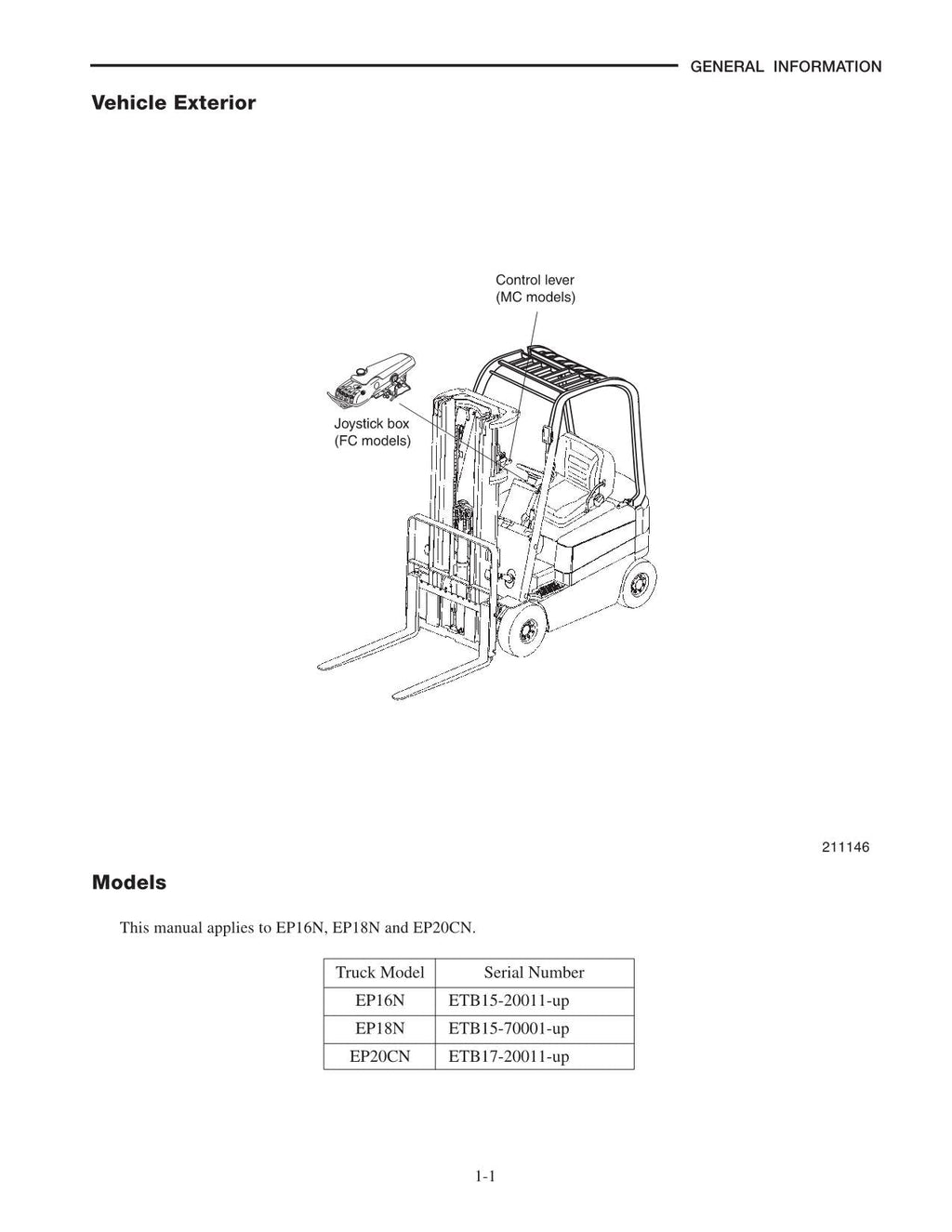 Manual de servicio del mástil del chasis de la carretilla elevadora Caterpillar EP16N-48v EP18N-48v EP20CN-48v