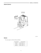 Manual de servicio del mástil del chasis de la carretilla elevadora Caterpillar EP16N-48v EP18N-48v EP20CN-48v