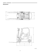 Manual de servicio del mástil del chasis de la carretilla elevadora Caterpillar EP16N-48v EP18N-48v EP20CN-48v