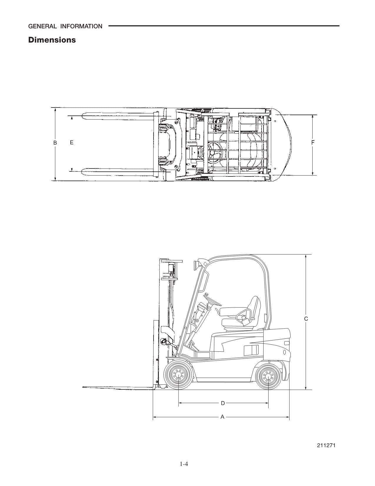 Manual de servicio del mástil del chasis de la carretilla elevadora Caterpillar EP16N-48v EP18N-48v EP20CN-48v
