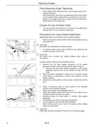 Manual de servicio del motor de gasolina Caterpillar Lift Trucks K21 K25