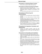 Manual de servicio del motor de gasolina de la carretilla elevadora Caterpillar K21 K25