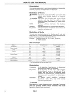 Manual de servicio del motor de gasolina de la carretilla elevadora Caterpillar K21 K25