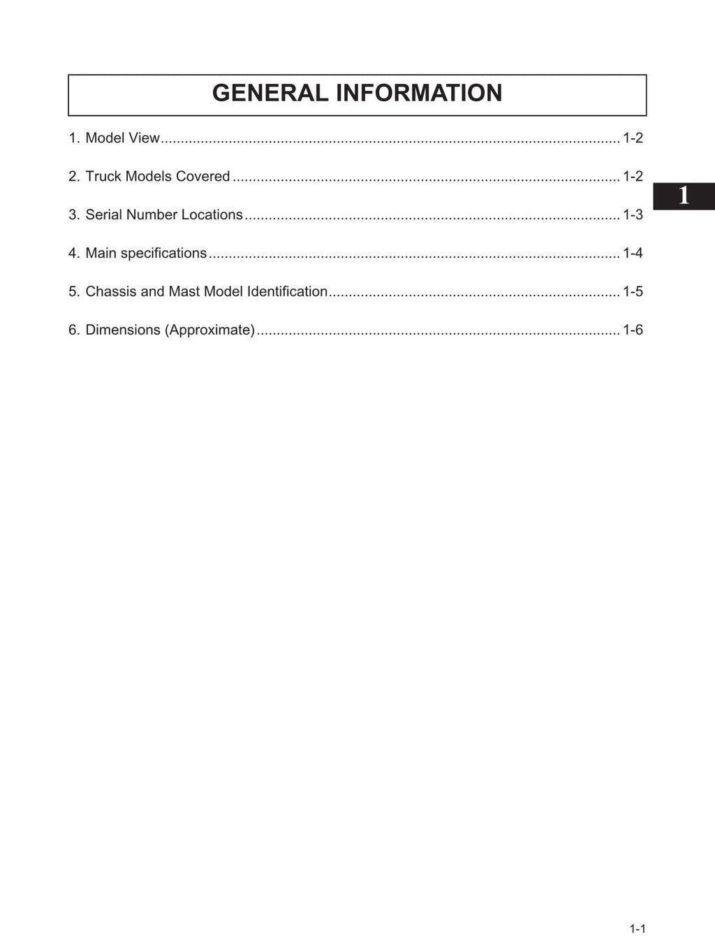 Manual de servicio de opciones para montacargas Caterpillar DP100N, DP120N, DP135N y DP150N