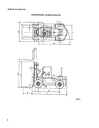 Manual de servicio del mástil del chasis Caterpillar DP100 DP115 DP135 DP150