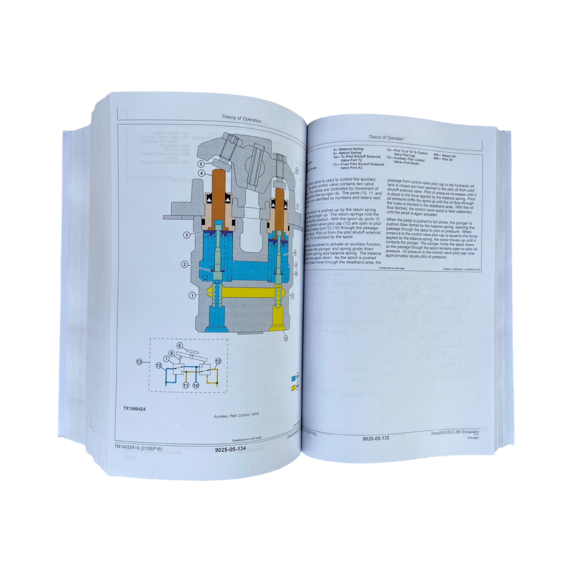 HITACHI ZAXIS245USLC-6N EXCAVATOR OPERATION TEST SERVICE MANUAL