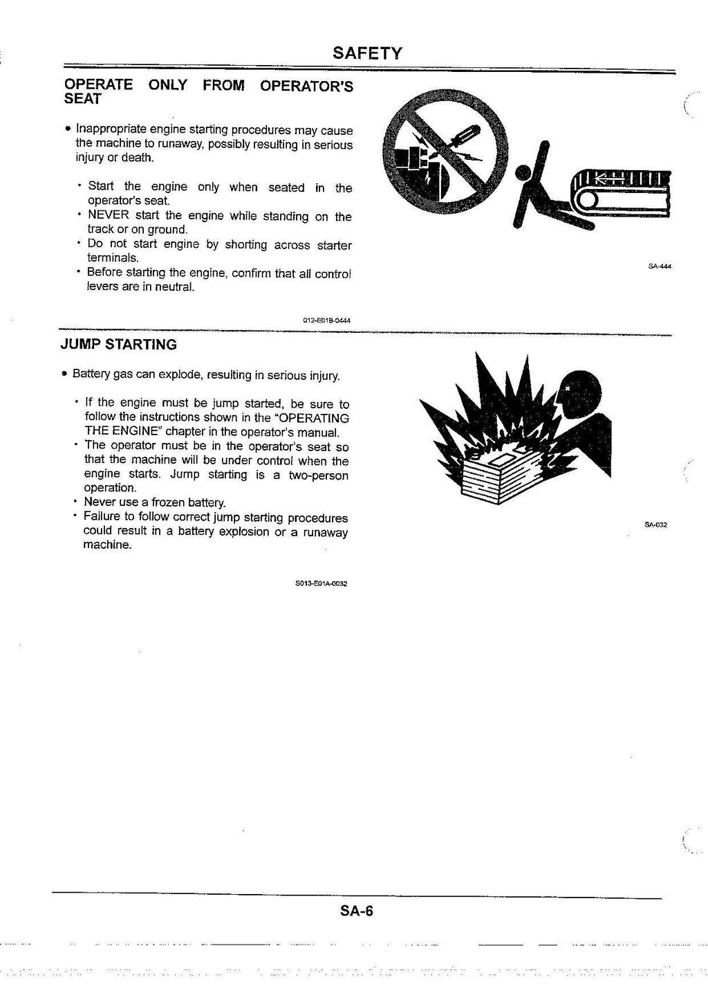 HITACHI EX80-5 Excavator Workshop Service Manual
