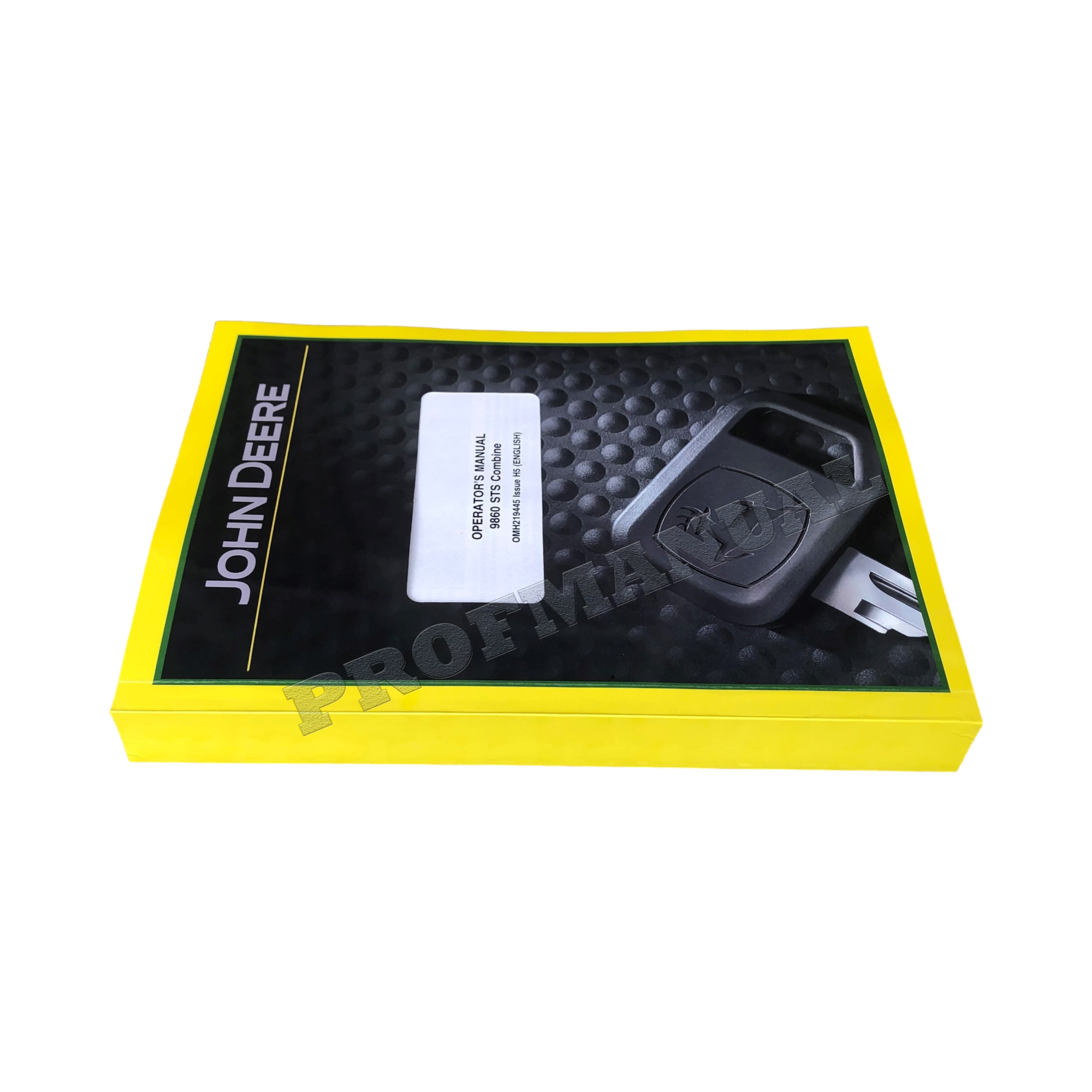 MANUAL DEL OPERADOR DE LA COSECHADORA JOHN DEERE 9860 STS + ¡EXTRA! OMH219445 