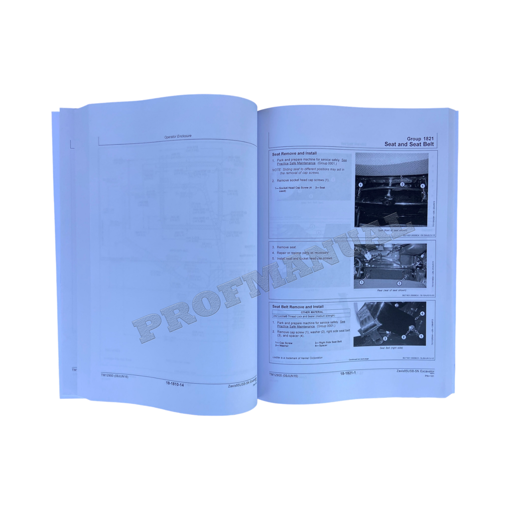 MANUAL DE SERVICIO Y REPARACIÓN DE LA EXCAVADORA HITACHI ZAXIS 85USB-5N