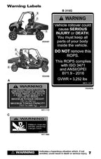 Manual del operador de mantenimiento y operación de UTV JLG 315G 615G