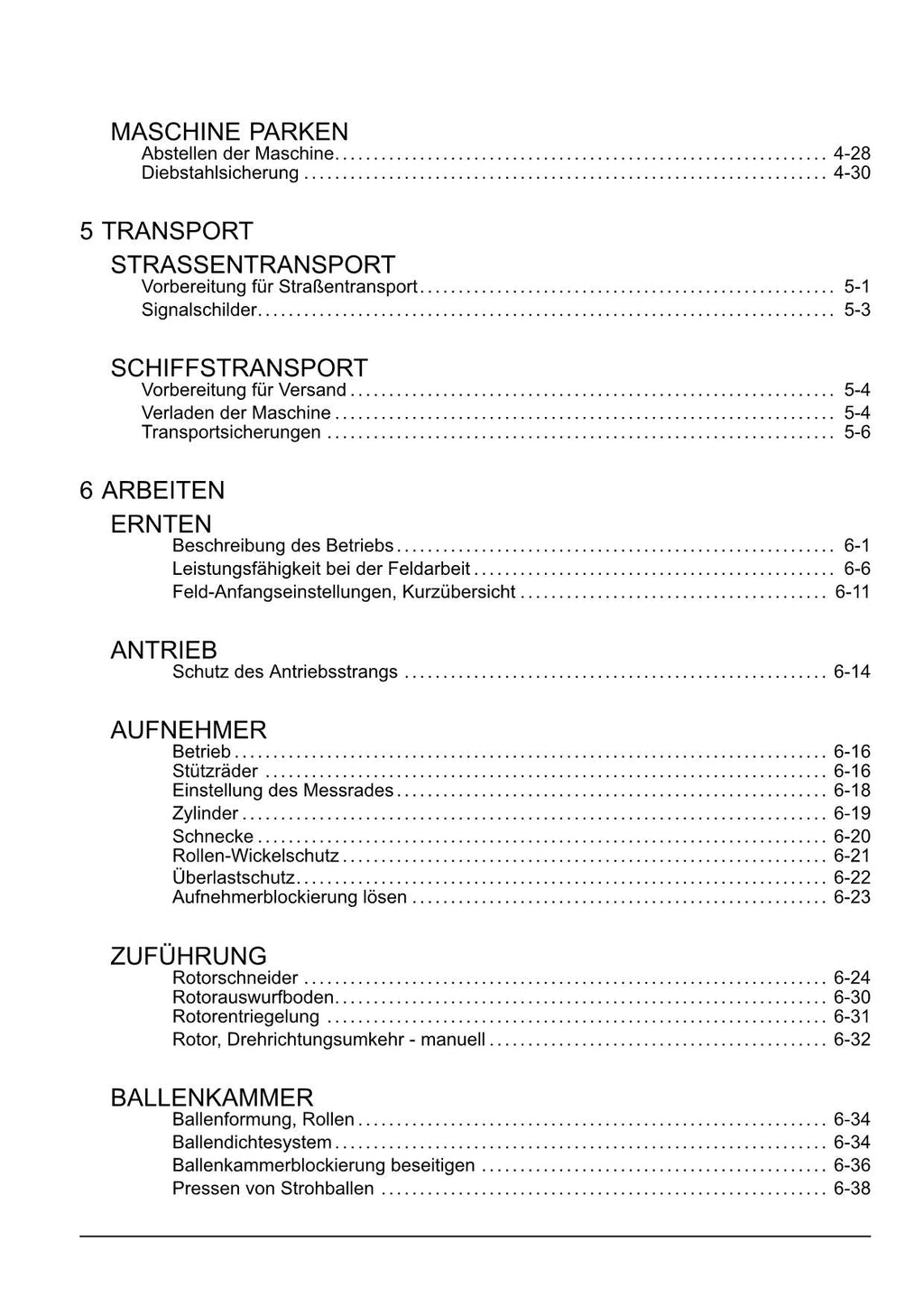 New Holland Roll Baler 125 Combi Betriebsanleitung