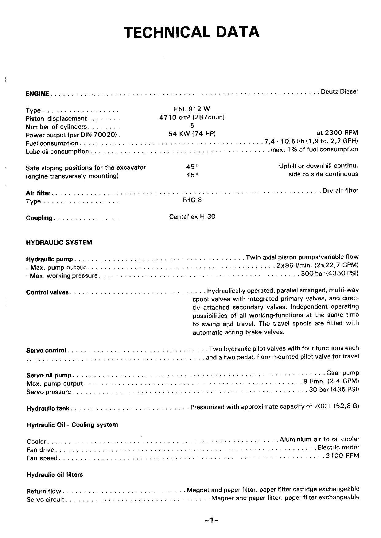 Liebherr R902 HD Kurzheck Excavator Operators manual