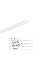 HITACHI EX80U Equipment Component Excavator Parts Catalog Manual