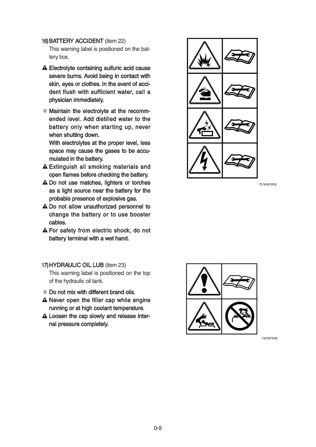 Manual de mantenimiento del operador de la cargadora de ruedas Hyundai HL980 T3
