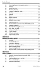 JLG E400AJP narrow E400A narrow Boom Lift Operators Manual 31220353