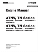 HITACHI 4TNV TN Series 4TNV88C 4TNV86CT 4TNV86CHT Engine Technical Service Manual