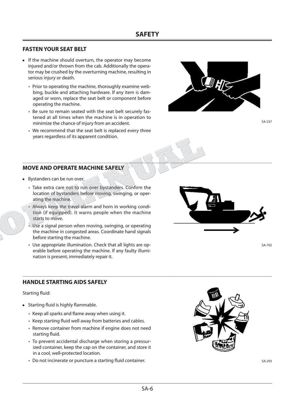 HITACHI MA200-G Soft Terrain Backhoe Workshop Manual with Big Schematics