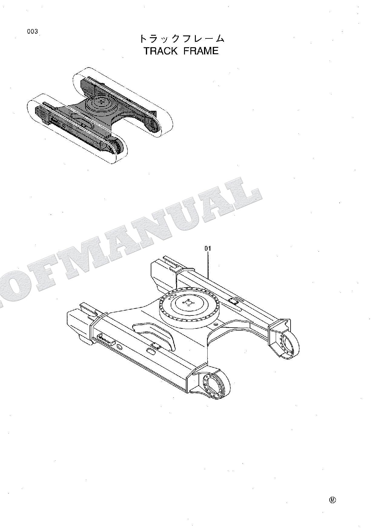 HITACHI EX120-5Z Special Specification Excavator Parts Catalog Manual