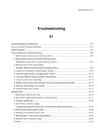 Hitachi ZW250-G Wheel Loader Technical Manual Troubleshooting