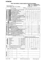 HITACHI EX750-5 EX800H-5 EXCAVATOR SERVICE MANUAL KO18700