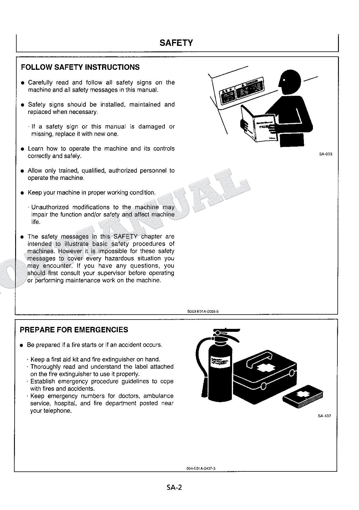 HITACHI EX300-3C Excavator Repair Service Workshop manual