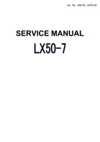 Hitachi LX50-7 Wheel Loader Service Manual