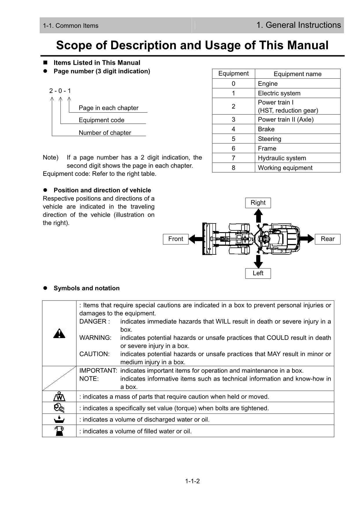 Hitachi LX50-7 Wheel Loader Service Manual