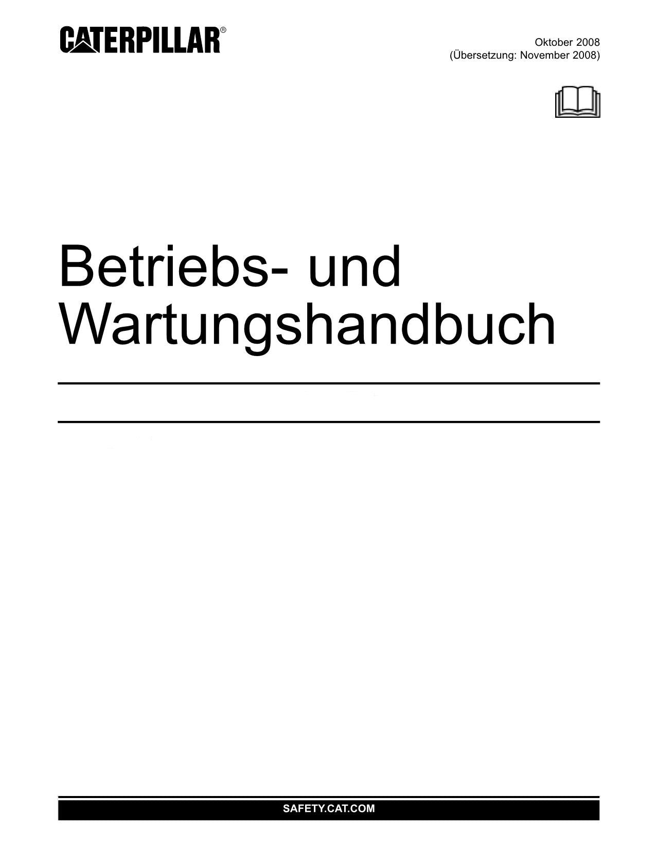 Caterpillar PM200 Kompaktoren Betriebsanleitung Wartungshandbuch