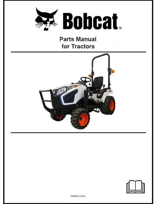 Bobcat CT230 Compact Tractor Parts Catalog Manual