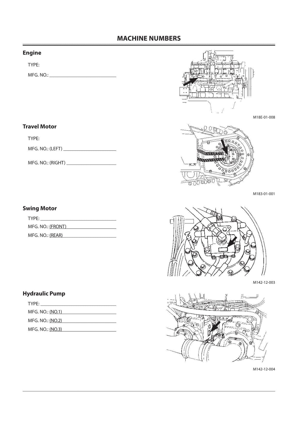 HITACHI EX1200-6 HYDRAULIC EXCAVATOR OPERATORS MANUAL