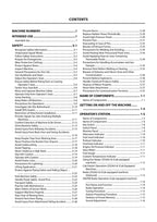 HITACHI 17U-6 19U-6 26U-6 HYDRAULIC EXCAVATOR OPERATORS MANUAL