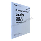 HITACHI 75US-5N 85USB-5N HYDRAULIC EXCAVATOR OPERATORS MANUAL