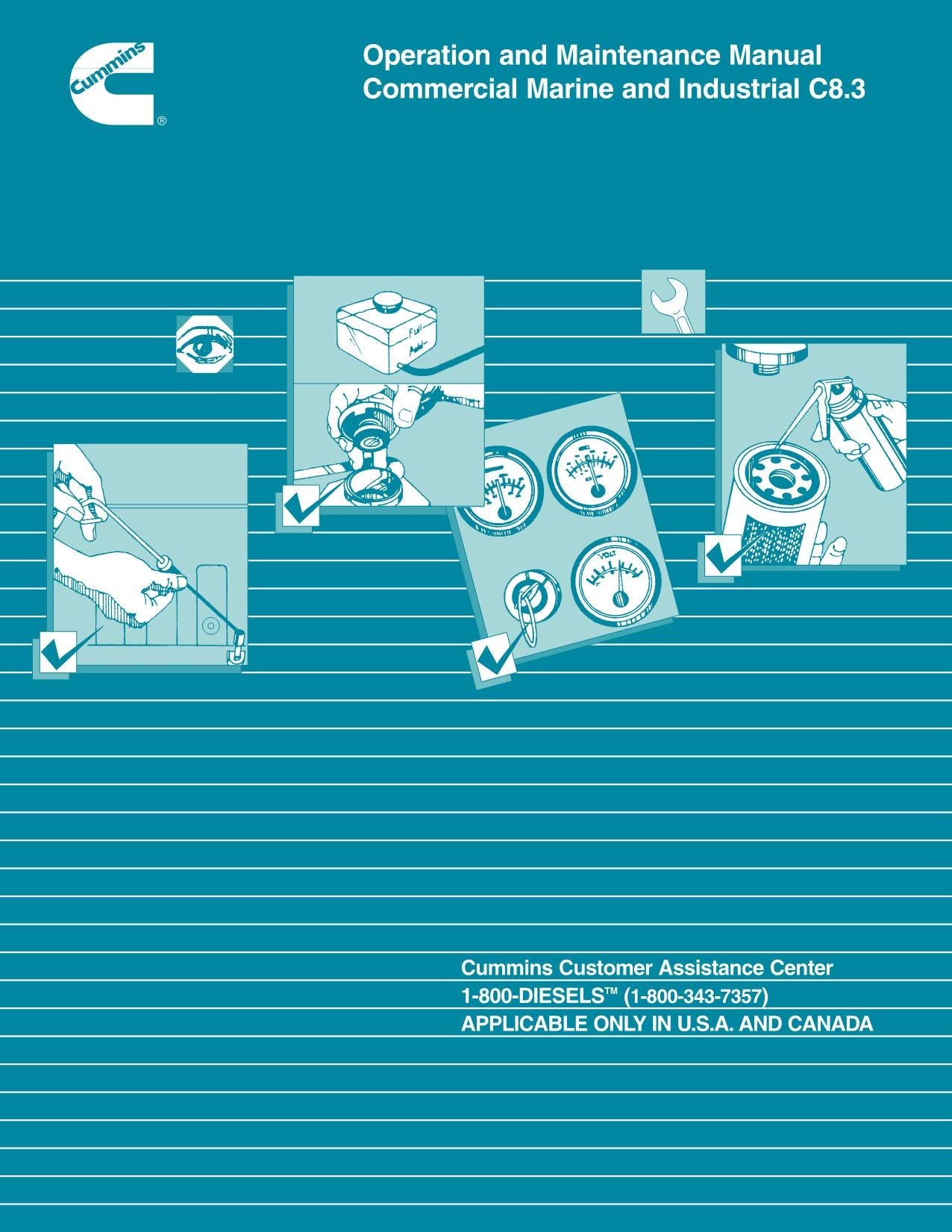 Hyundai C8.3 ENGINE Operation Maintenance Manual