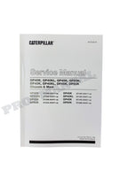 Manual de servicio de montacargas Caterpillar GP40K GP40KL GP45K GP50K DP40K DP40KL Chasis Mástil