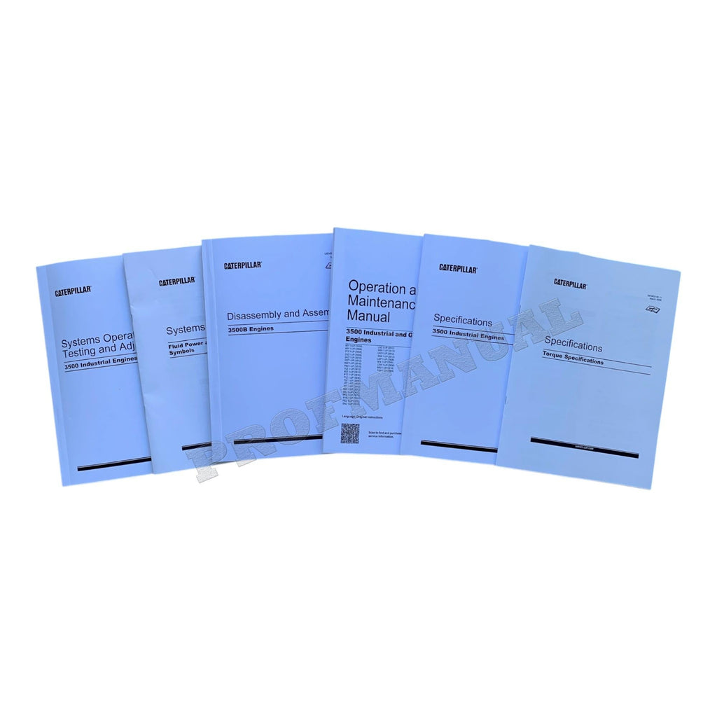Caterpillar 3512E INDUSTRIAL ENGINE Full Service Manual *Send serial number