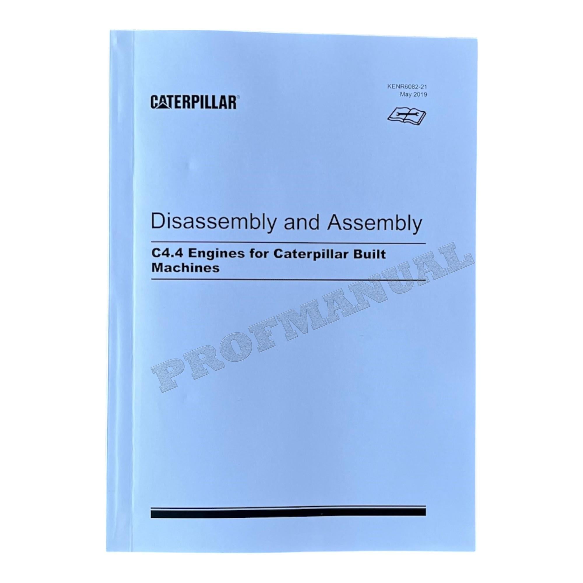 Caterpillar CAT C4.4 Engine Manual Disassembly Assembly