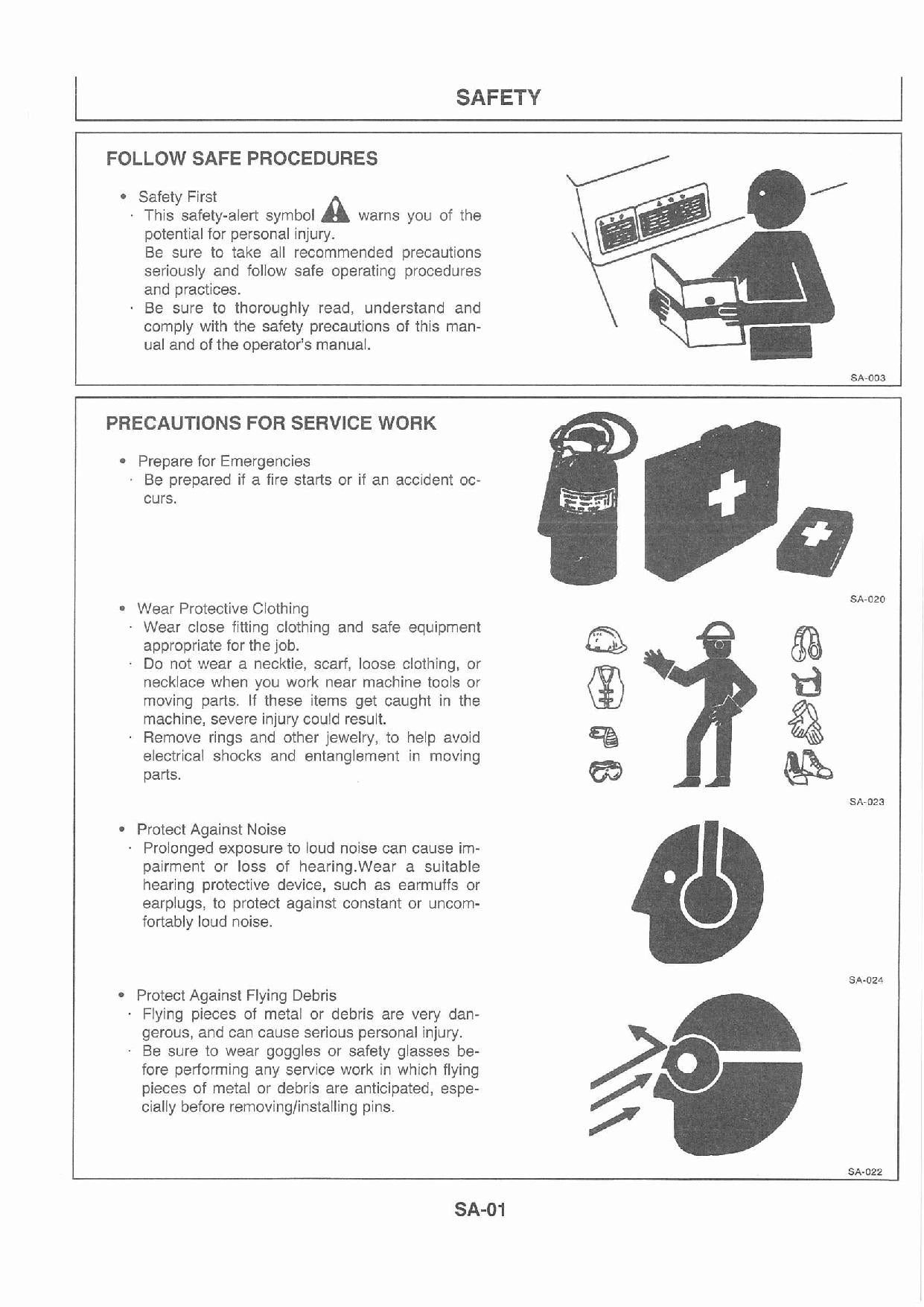 Hitachi LX70-2 LX80-2 Wheel Loader Service Manual